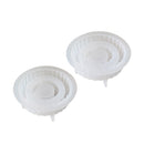 Striped Candle Holder Aroma Candle Holder Silicone Mold