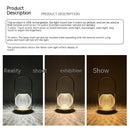 Metal Portable Ambience Light Bedroom Bedside Lamp Home Decor