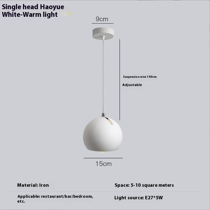 Postmodern Ball Chandelier Lamp | Stylish Table & Bedside Light