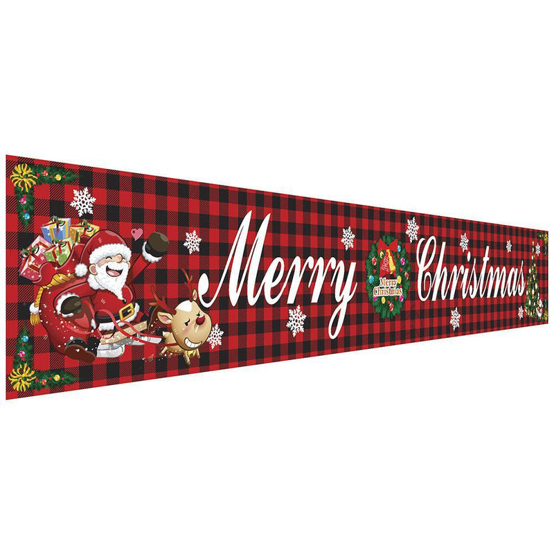 Christmas Decorations Set – Curtains & Hanging Flags