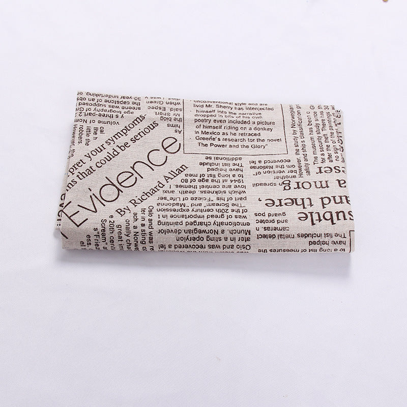 Plaid table mat placemat napkin