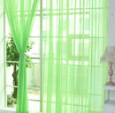 Curtains Solid Tulle Modern Curtains For Living Room Transparent Tulle Curtains Window Sheer For The Bedroom