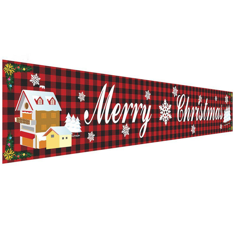 Christmas Decorations Set – Curtains & Hanging Flags