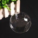 Creative Glass Candle Holder Heat-resistant Glass Round Candle Holder
