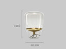 Scandinavian Minimalist Glass Table Lamp | Elegant Home Lighting