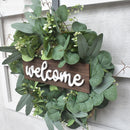 Rabbit Ears Golden Fruit Wreath Simulation Wreath Door