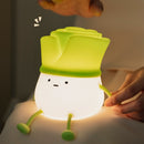 Green Chinese OnionNight Light Decompression Desktop Decoration Home Decor
