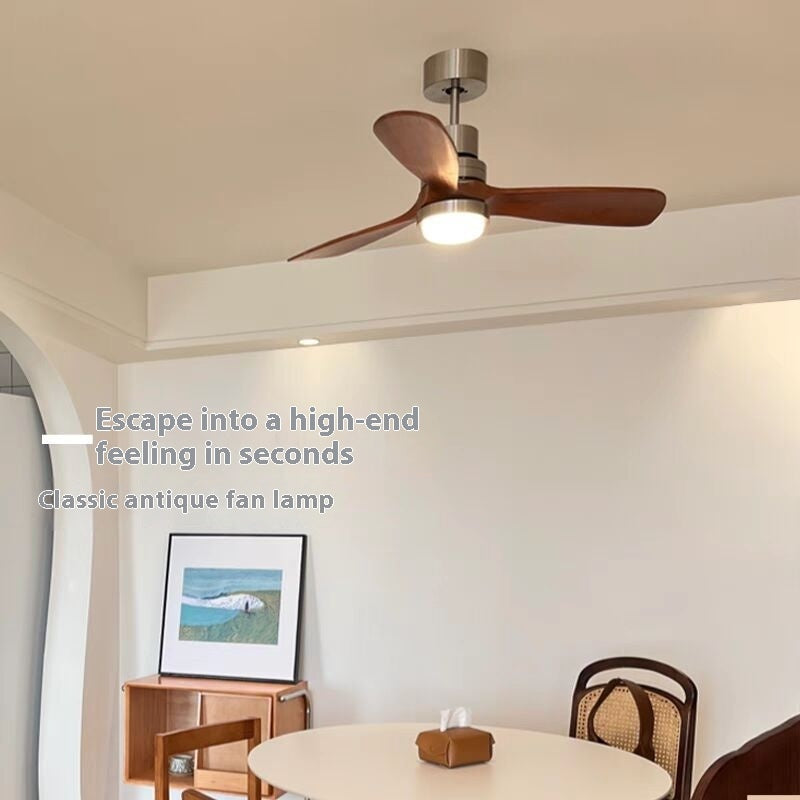 Retro Ceiling Fan Light | Stylish Dining, Living & Bedroom Fan