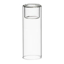 Candle European Style Candle Holder Glass Romantic Candle Cup