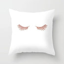 Pink sofa cushion cushion pillowcase