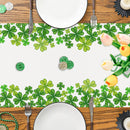 Household Shengpa Green Printing Table Runner