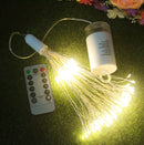 LED Fireworks Light String Lights Colorful New Year Garland Copper Wire String Fairy Light