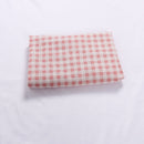 Plaid table mat placemat napkin
