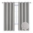 Full Blackout Hot Sale Curtain With Black Lining On The Back