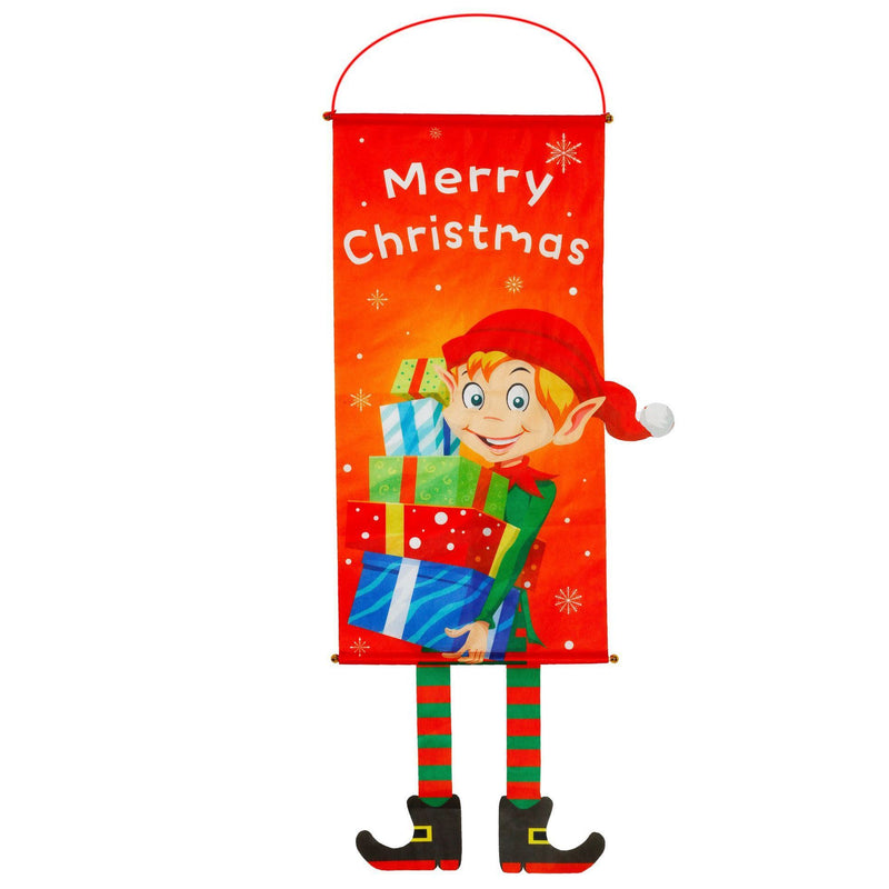Christmas Decorations Set – Curtains & Hanging Flags