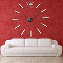 DIY creative fashion home decor acrylic wall clock