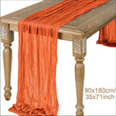 Voile Champray Table Runner Party Decoration Table Runner