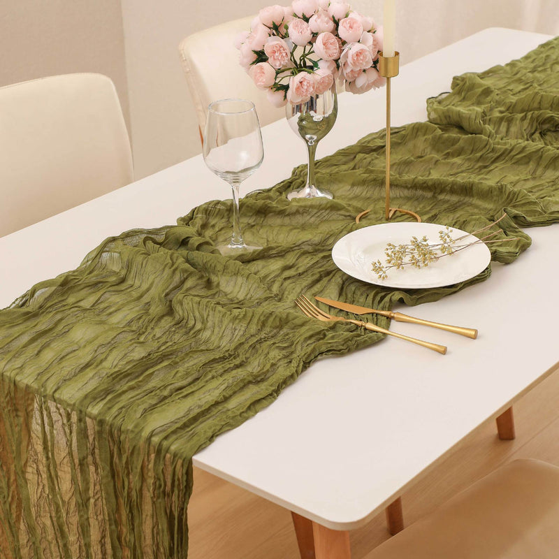Voile Champray Table Runner Party Decoration Table Runner