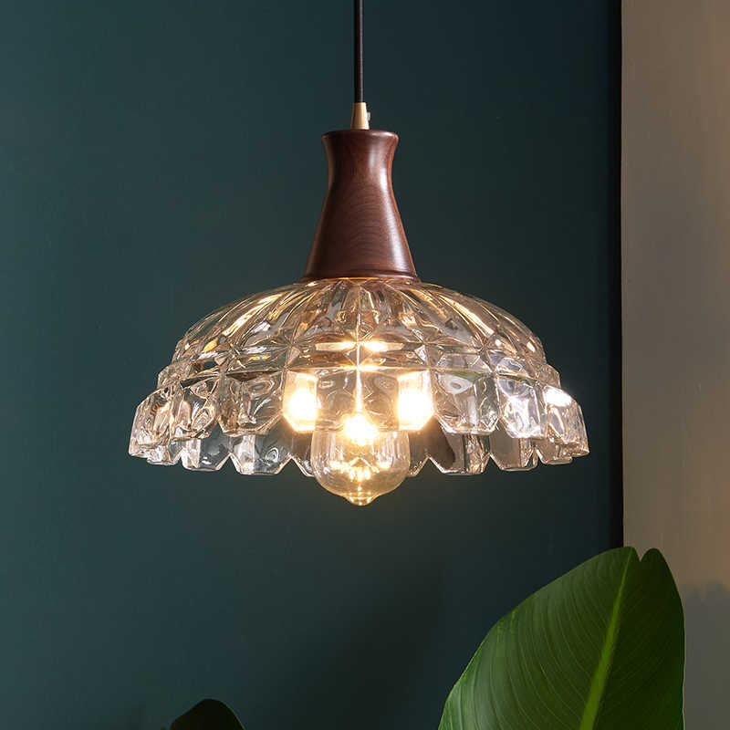 Brass Ceramic Bedside Droplight | Stylish Bedroom Lighting