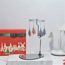 Creative Scented Candles Triangular Tray Rotating Candle Holder