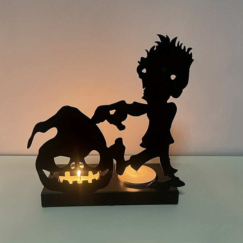 Skeleton Candle Holder Metal Iron Crafts Home Decor Candle Holders Candle Stick Holder Home Decoration