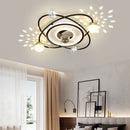 Nordic LED Ceiling Fan Light | Remote-Controlled Bedroom & Dining Fan