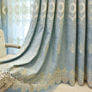 Living Room Bedroom Embroidered Curtain Shading