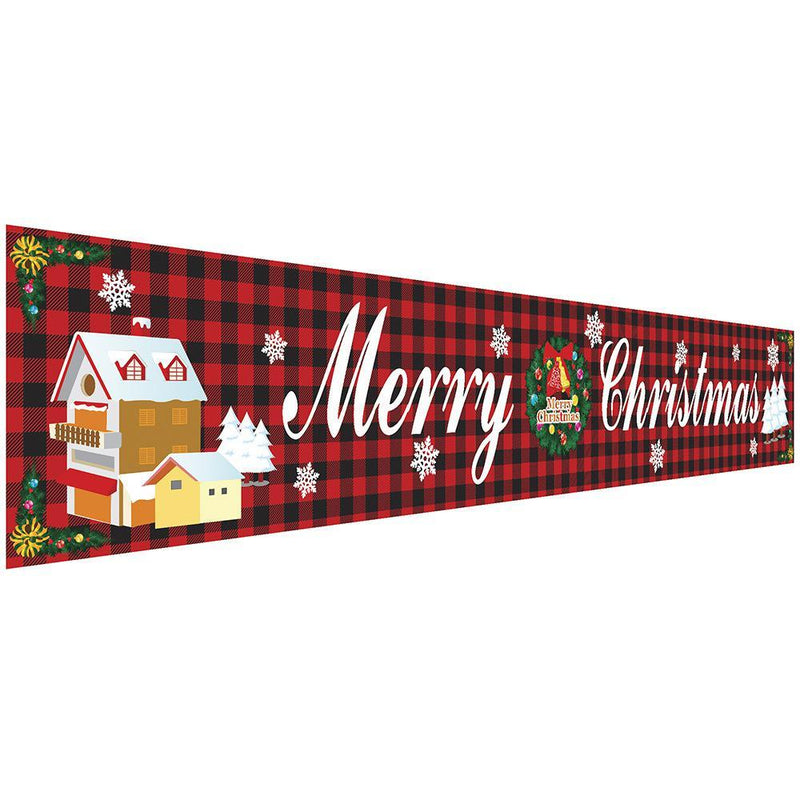 Christmas Decorations Set – Curtains & Hanging Flags