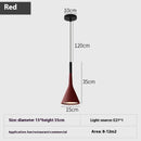 Nordic Aluminum Horn Chandelier | Minimalist Restaurant Light