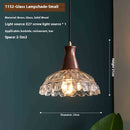 Brass Ceramic Bedside Droplight | Stylish Bedroom Lighting