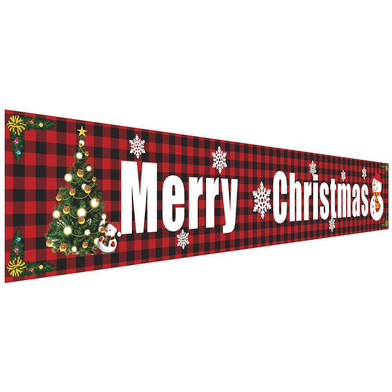 Christmas Decorations Set – Curtains & Hanging Flags