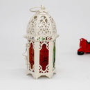 Wrought iron candle holder