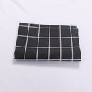 Plaid table mat placemat napkin