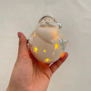 Santa Claus Snowman LED Festival Home Decoration Decoration Resin Crafts