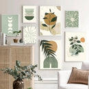 Green Plant Decorative Painting Wall Art