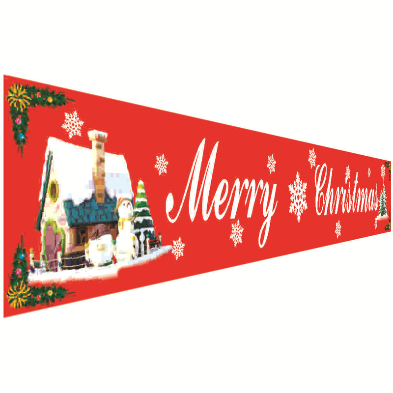 Christmas Decorations Set – Curtains & Hanging Flags