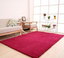 White Fluffy Area Rug