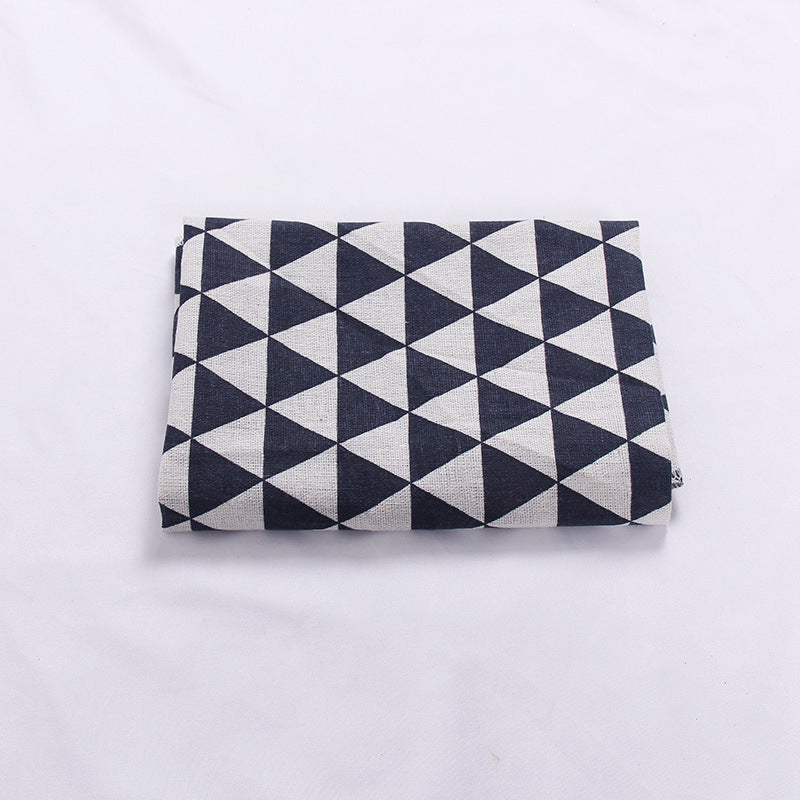 Plaid table mat placemat napkin