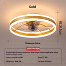 Invisible LED Ceiling Fan Lights | Sleek Bedroom & Living Room Fan