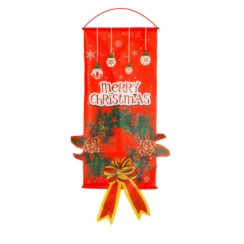 Christmas Decorations Set – Curtains & Hanging Flags