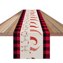 Christmas Table Runner Plaid Pattern