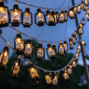 Led Fairy Lights Retro Kerosene Lamp LED String Lights Christmas Light Battery Powered Outdoor Yard Home Party Decoration