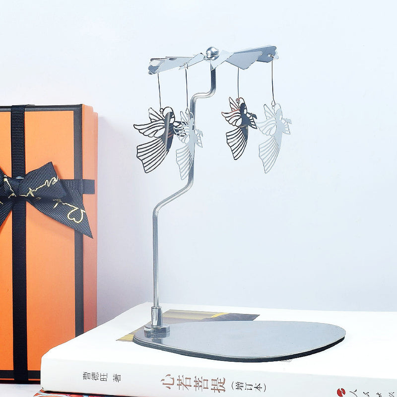 Creative Scented Candles Triangular Tray Rotating Candle Holder