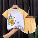 Children's Short-sleeved Suit Korean Clothing