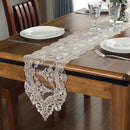 European Fashion Lace Fabric Table Runner