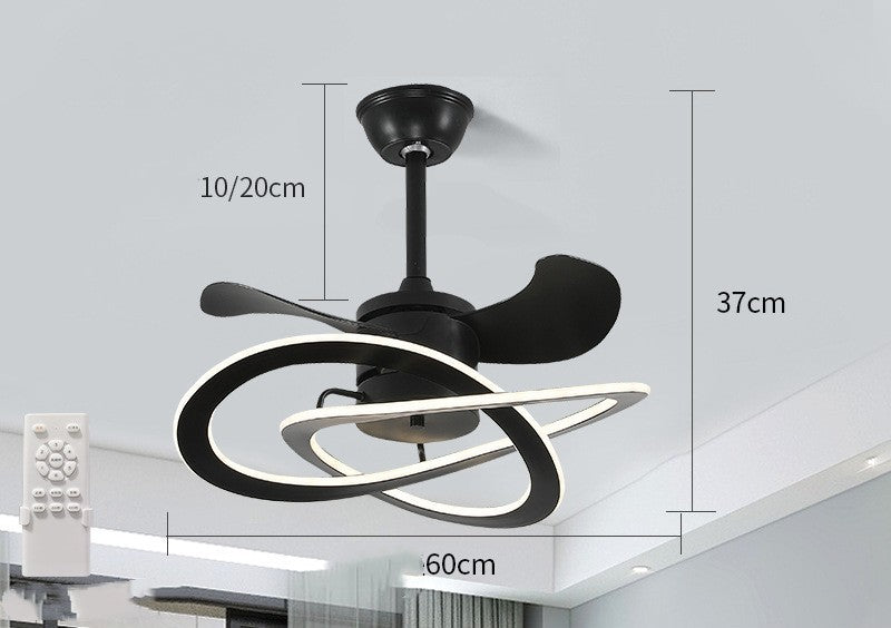 Variable Frequency Ceiling Fan Lamp | Efficient Bedroom Cooling
