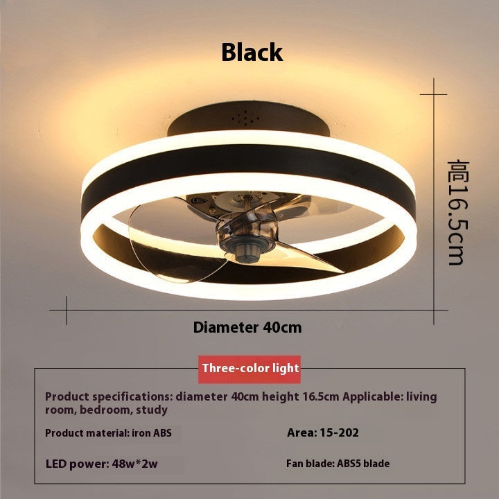 Invisible LED Ceiling Fan Lights | Sleek Bedroom & Living Room Fan
