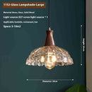 Brass Ceramic Bedside Droplight | Stylish Bedroom Lighting