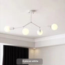 Simple Iron Chandelier | Bedroom & Living Room Ceiling Lamp