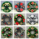 Christmas Decorations Festival Wreath Wreath Window Layout Door Hanging Site Layout Christmas Product